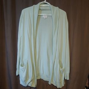 Wilfred silk cashmere blend cardigan with pockets